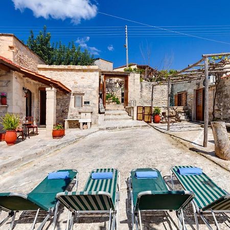 Traditional Home Vereniki With Heated Pool - By Apokoronas Villas Gavalochori Экстерьер фото