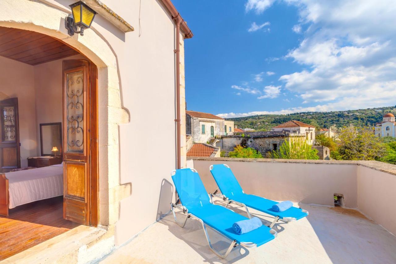Traditional Home Vereniki With Heated Pool - By Apokoronas Villas Gavalochori Экстерьер фото