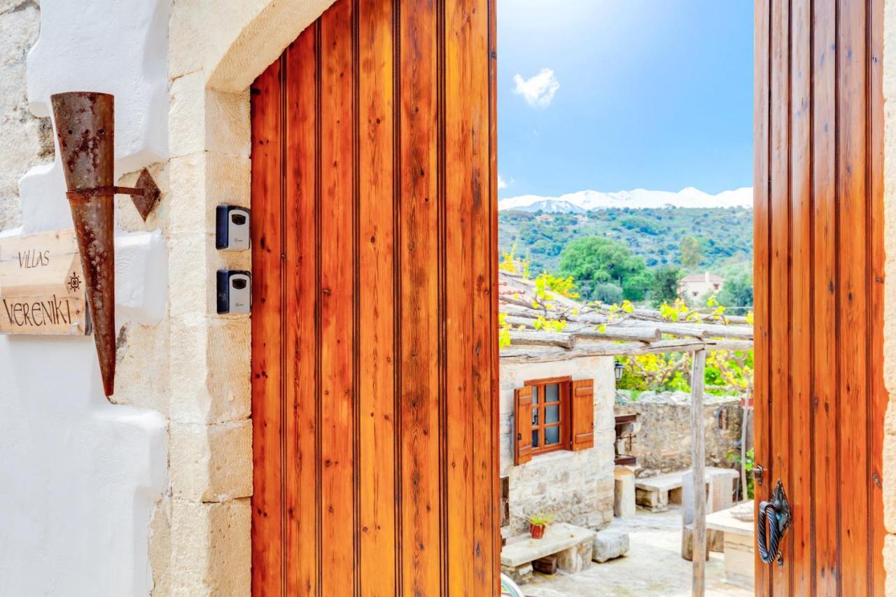 Traditional Home Vereniki With Heated Pool - By Apokoronas Villas Gavalochori Экстерьер фото